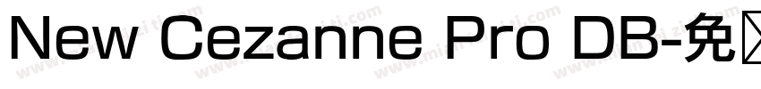 New Cezanne Pro DB字体转换